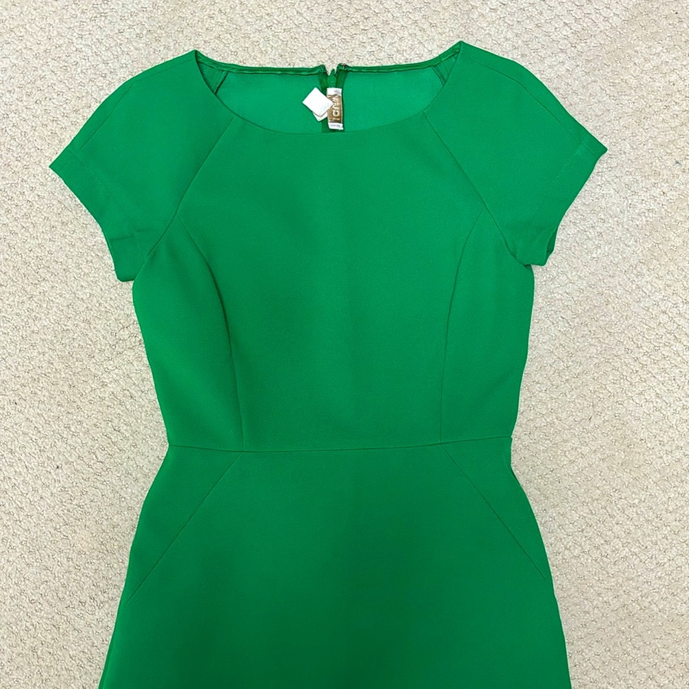 J Crew gorgeous green tailored dress - Size 0